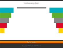 Tablet Screenshot of foodtravelexpert.com